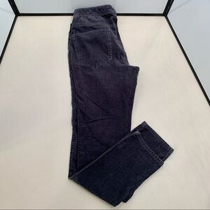 Pilcro and the Letterpress Pants Adult Size 30 Gray Thin Corduroy Woman